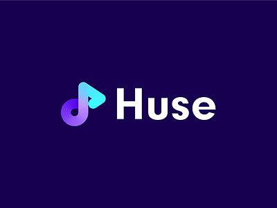 Huse | Logo design app icon app logo app share branding branding and identity icon identity identity branding logo logo design logo design branding logotype share music
