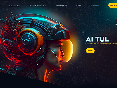 UI UX Animation Landing Page for AI Tech Startup 3d animation animation website app figma graphic design illustration landing page modern motion graphics motion website parallax startup tech ui user experience user interface ux web 3.0 webdesign
