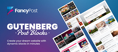 FancyPost - WordPress Gutenberg Plugin block gutenberg plugin wordpress