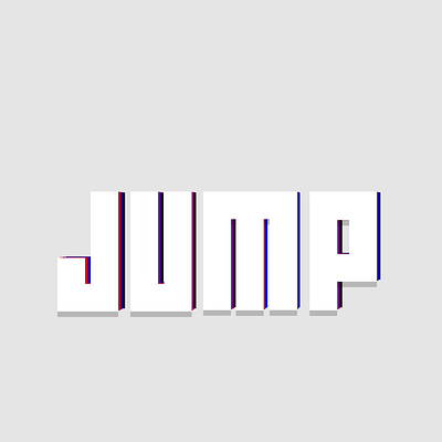 Jump animation graphic design motion graphics