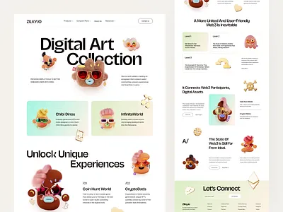 Digital art Collection Web 3d 3dabstract 3dillustration 3dmodeling art business business web cinema4d design landing landing page landingpage logo orix sajon web web design webdesign website website designer