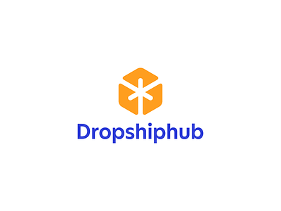 Dropshiphub app branding digital dropship ecommerce entrepreneur graphic design hexagon hub icon logo marketing minimalist online reseller seller shipping shop wholesale world