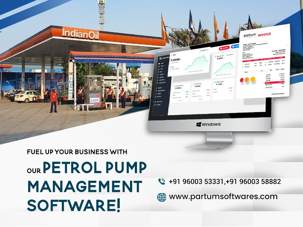 Petrol Bunk Management Software Partum Softwares by Partum Softwares