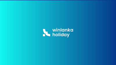 Winlanka Holiday - Logo & Visual Identity brandidentity branding design graphic design illustration logo modern typography vector visualidentity