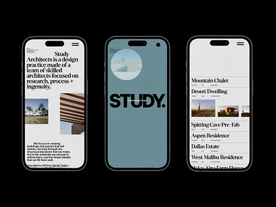 STUDY — Mobile Views branding colour design graphic design grid illustration layout logo typography ui ux web design website