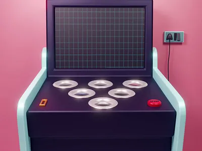 Whac A Mole 3D 3d 3d illustration 3danimation 3dart animation blender colorful design illustration lowpoly motion motion graphics simple