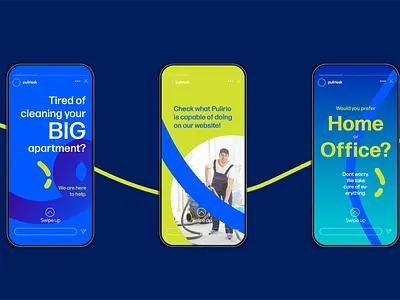 Pulirio Brand Identity branding design graphic design illustration logo typography ui vector visual identity