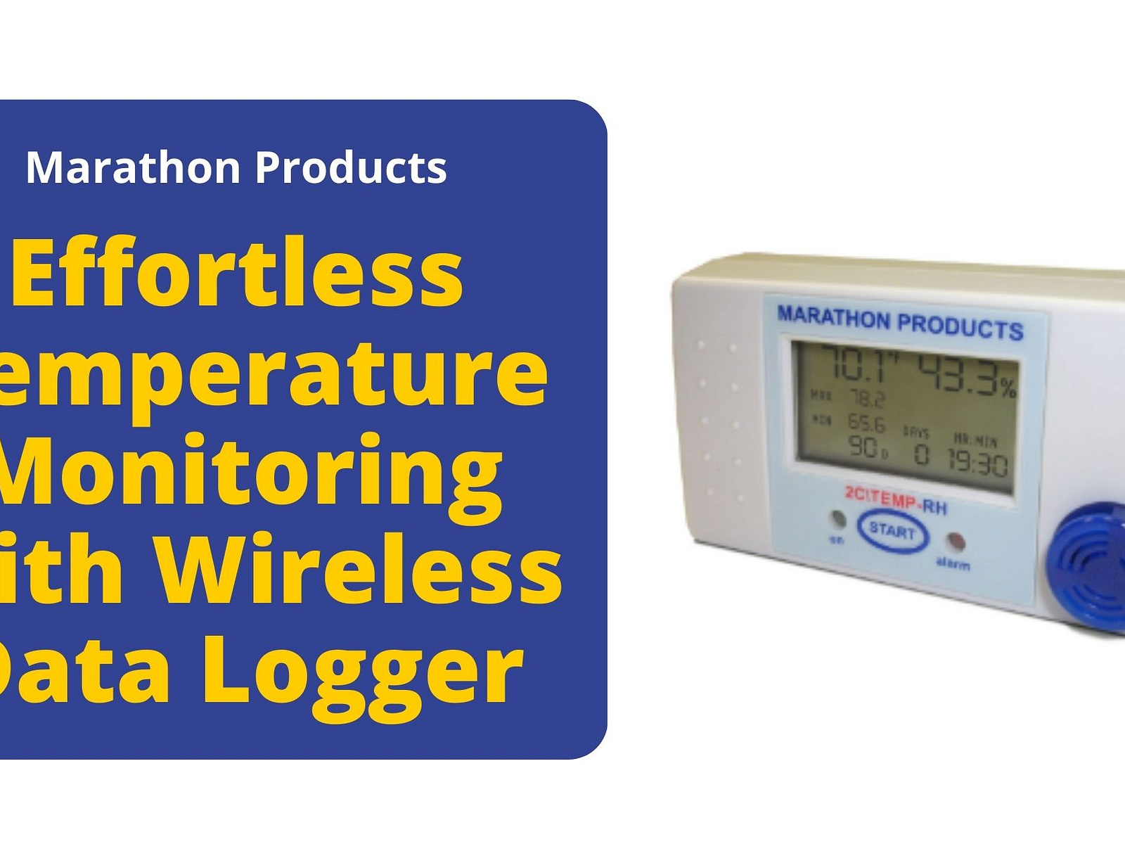 Effortless Temperature Monitoring With Wireless Data Logger By Marathon Products On Dribbble