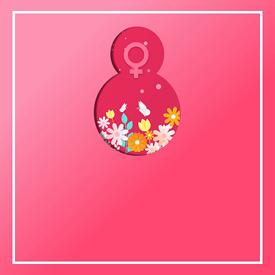 Women's Day Greetings animation motion graphics