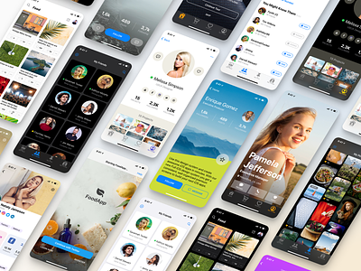Biggest iOS UI Kit for Figma android app component dark design figma icon interface ios iphone light mobile screen system ui ux