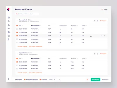 Bulk edit Accounts in a Dashboard accounts batch batch edit bulk edit bulk functions dashboard list table