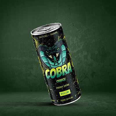 Packaging Design for Cobra Charge branding design graphic design illustration logo typography
