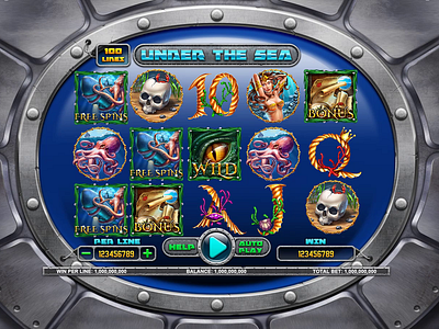 Spin winnings symbols animation of the Ocean themed slot design gambling gambling art gambling design game animation game art game design game designer game symbols graphic design motion design motion symbols ocean game ocean slot ocean symbols slot animation slot design slot designer slot game art slot machine design