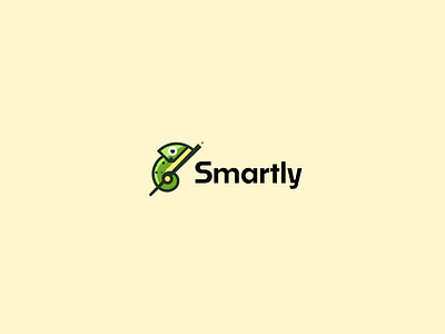 Smartly - Notes App 3d animal animation app branding chameleon design designer graphic design icon identity illustration logo motion graphics note notes app ui vector