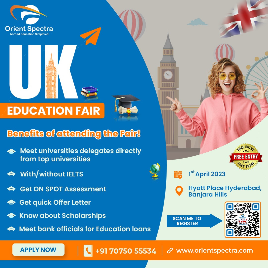 UK Education Fair 2023 by orientspectra on Dribbble