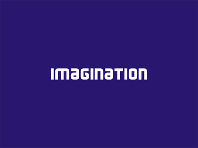 imagination design imagination logotype minimal minimalist minimalistic reality simple simplicity