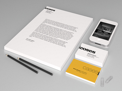 Corporate image of Cases i coses branding graphic design