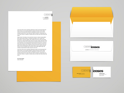 Corporate image of Cases i coses branding graphic design