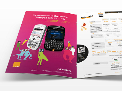 BlackBerry Messenger Ads branding graphic design