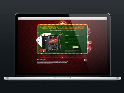 BlackBerry Bold 9900 Microsite branding graphic design