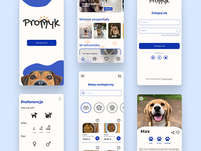 Pet adoption App app branding design graphic design illustration logo ui ux