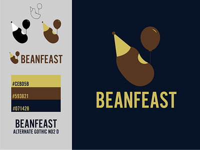 BEANFEAST | RWGP #12 balloon bean bean feast design feast graphic design illustrator party