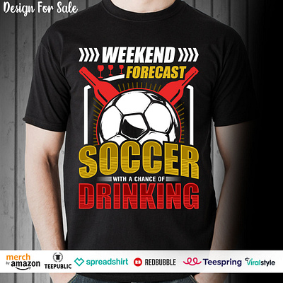 Soccer t shirt design amazon catlover design drink drinking illustration soccer t shirt design tshirt typography art ui uiux uxdesign vector wine