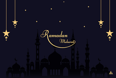 Ramadan Mubarak graphic design