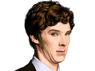 Benedict Cumberbatch - A Digital Vector Portrait artcommunity artistsoninstagram artwork benedictcumberbatch cartoon celebrityportrait creativity digital art digital portrait digitalartist digitalillustration dribbble famousfaces graphic design illustration popculture portrait portrait painting vector art vector portrait