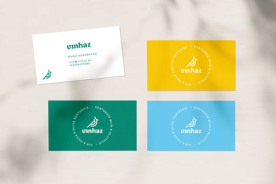 vinhaz branding branding business cards logo design