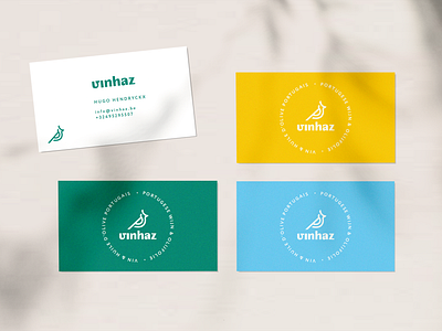 vinhaz branding branding business cards logo design