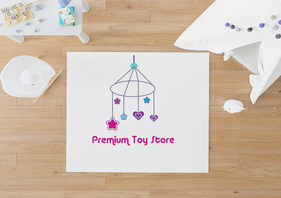 baby toys shop logo design logo logo design logo maker minimal logo