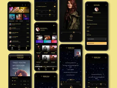 Song Karaoke App appui clean design flat ui uidesign uiux