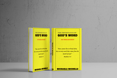 "The Importance of God's Word" book cover