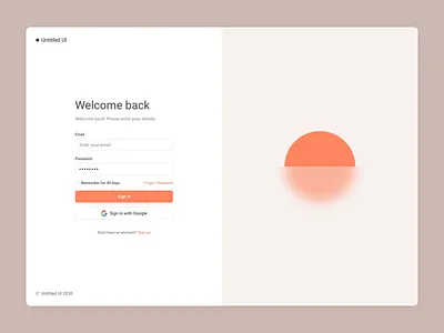 Simple Log in screen - Dekstop or android app design application branding design google graphic design illustration login login page login screen logo motion graphics sign up simple ui ux ux design vector web design website