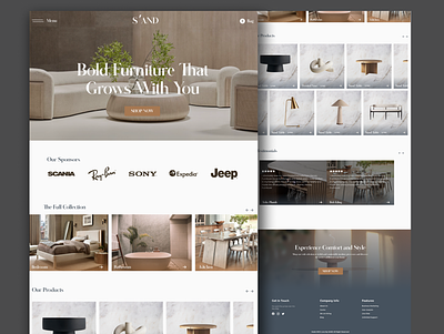 Sand Website Design - Furniture furniture furniture web furniture web design furniture website web design website website design