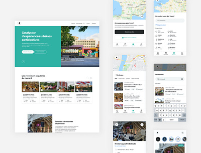 Master project • Participatory Urban Development Platform design participatorydesign ui ux