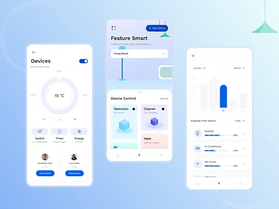 Smart Home Mobile App app design app development app ui design app ui ux application design application development application ui mobile app mobile application ui ui design ui desing ui ux design web design