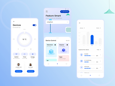 Smart Home Mobile App app design app development app ui design app ui ux application design application development application ui mobile app mobile application ui ui design ui desing ui ux design web design