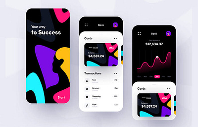 App Design app colour design uiux