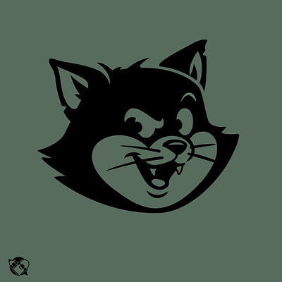 Cat mascot cat character design graphics illustration t shirt design vector vector design