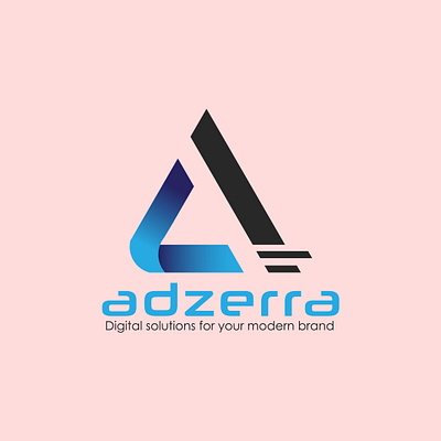 adzerra concept #2 branding design graphic design illustration logo logo design typography