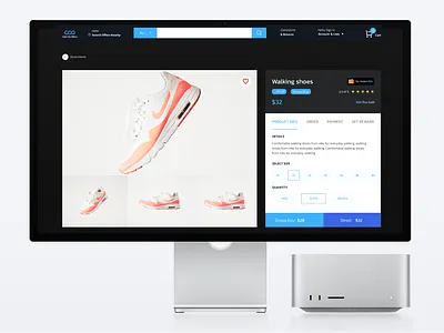 E-commerce Product Page appui design ui uidesign uiux webdesign