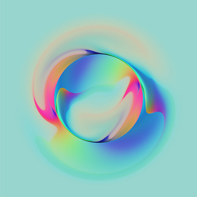 Cosmosis (6-9) abstract art colors design filter forge generative illustration