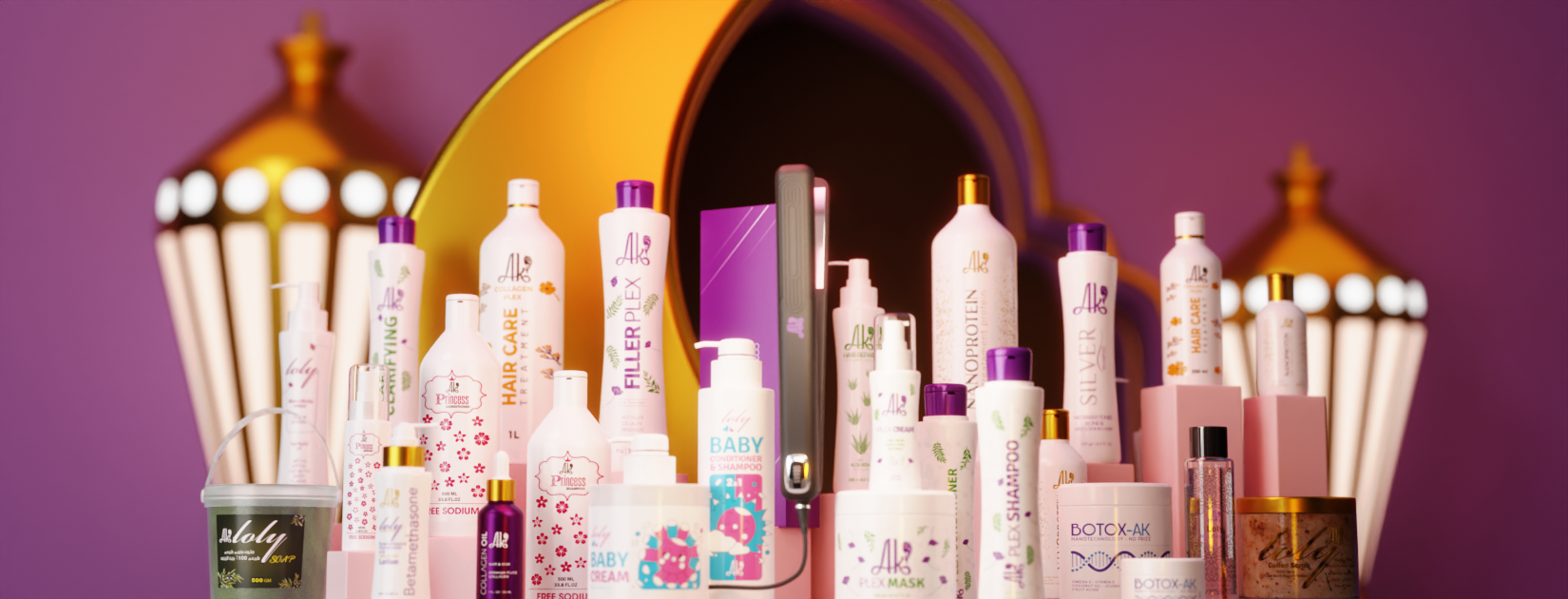 Ramadan 2023 Render 3d 3d modeling branding cosmetics design graphic design illustration logo ui vector