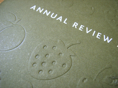 Produced in Kent - Annual review print