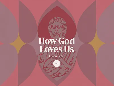 How God Loves Us bible christian design graphic design hand drawn heart heart hands hearts illustration minimal series art texture theology vector