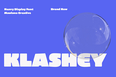 Klashey Decorative Heavy Display Font animation branding design font fonts graphic design logo nostalgic