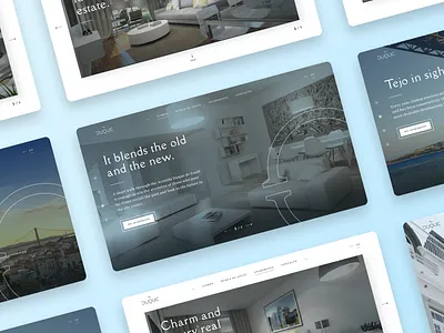 Duque 70 — Real estate website design lisbon portugal real estate ui user experience user interface ux uxui webdesign website