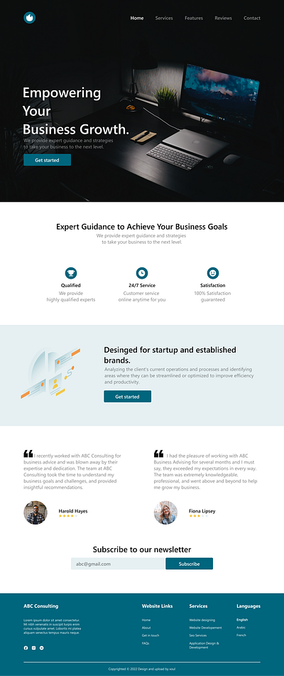 Business advising website banking branding business web site design figma illustration iphone logo simple website ui uiux vector